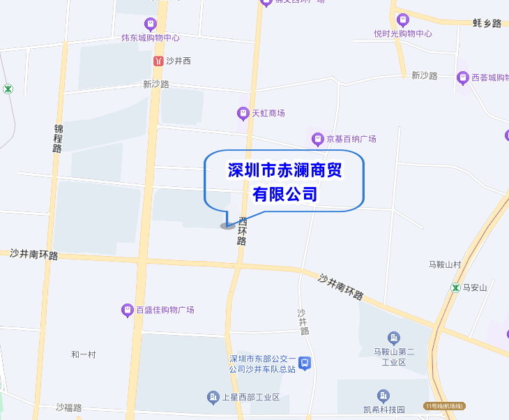公司位置地图